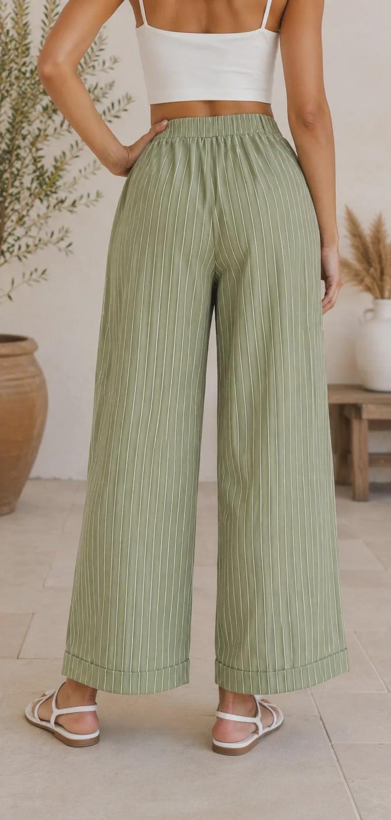 Pants Sewing Pattern for Women, Wide Leg Pants Pattern, Crop Pants Pattern, Sewing Patterns, Women Pattern Pants Trousers, Summer Pants